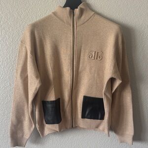 Tan and Black Utility Jacket